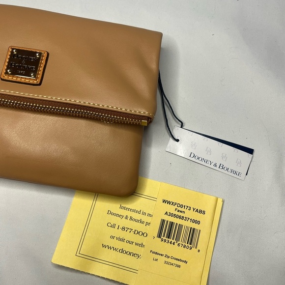 Dooney & Bourke	Foldover Zip Crossbody - Fawn - Picture 10 of 10